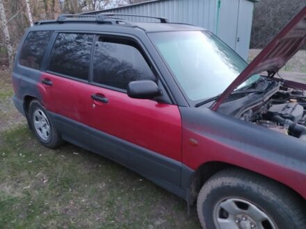 Червоний Субару Forester, об'ємом двигуна 2 л та пробігом 5 тис. км за 1800 $, фото 1 на Automoto.ua