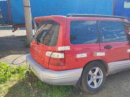 Червоний Субару Forester, об'ємом двигуна 2 л та пробігом 400 тис. км за 1050 $, фото 1 на Automoto.ua