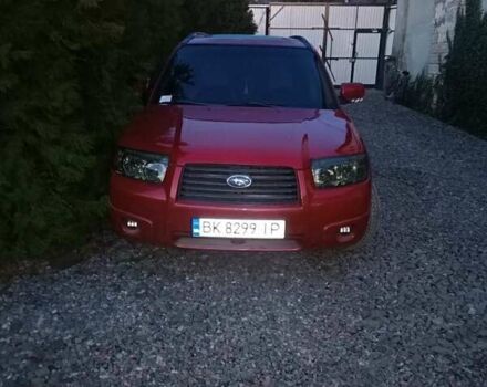 Красный Субару Форестер, объемом двигателя 2.5 л и пробегом 170 тыс. км за 6200 $, фото 1 на Automoto.ua