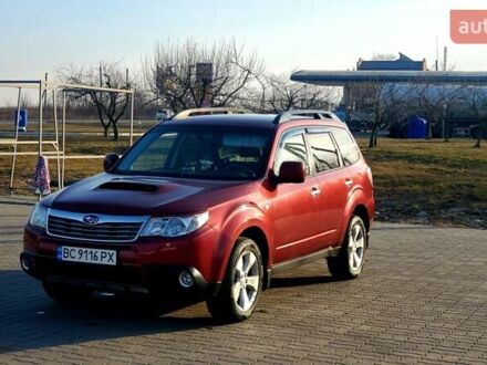 Субару Форестер 2008 в Радехове на Automoto.ua Красный Субару Форестер, объемом двигателя 2.46 л и пробегом 237 тыс. км за 7300 $, фото 1 на Automoto.ua