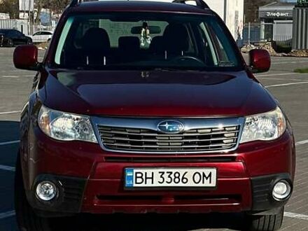 Красный Субару Форестер, объемом двигателя 2.46 л и пробегом 190 тыс. км за 8500 $, фото 1 на Automoto.ua