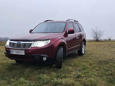 Красный Субару Форестер, объемом двигателя 2.46 л и пробегом 315 тыс. км за 7399 $, фото 1 на Automoto.ua