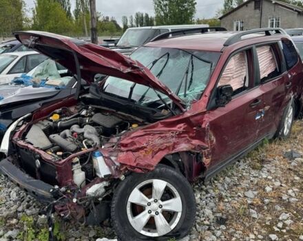 Красный Субару Форестер, объемом двигателя 2 л и пробегом 190 тыс. км за 2800 $, фото 1 на Automoto.ua