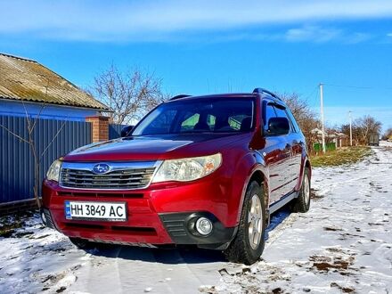 Субару Форестер 2009 в Теплодаре на Automoto.ua Красный Субару Форестер, объемом двигателя 2 л и пробегом 180 тыс. км за 7999 $, фото 1 на Automoto.ua
