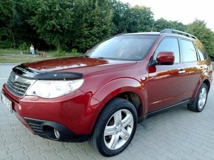 Червоний Субару Forester, об'ємом двигуна 2.46 л та пробігом 236 тис. км за 8650 $, фото 1 на Automoto.ua