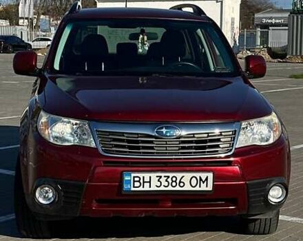 Красный Субару Форестер, объемом двигателя 2.46 л и пробегом 190 тыс. км за 8500 $, фото 1 на Automoto.ua