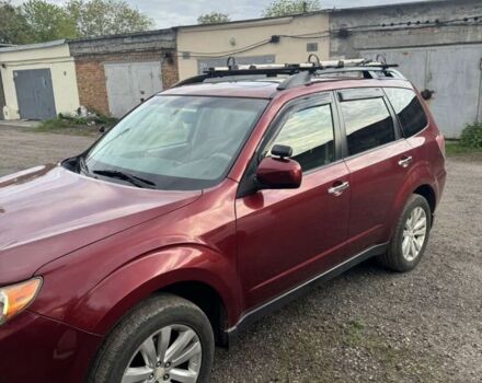 Красный Субару Форестер, объемом двигателя 2.5 л и пробегом 290 тыс. км за 11000 $, фото 1 на Automoto.ua