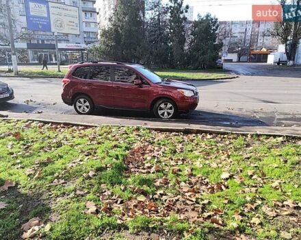 Красный Субару Форестер, объемом двигателя 2.5 л и пробегом 200 тыс. км за 9500 $, фото 1 на Automoto.ua