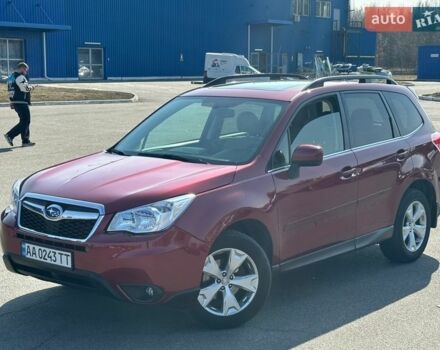 Красный Субару Форестер, объемом двигателя 2.5 л и пробегом 221 тыс. км за 12450 $, фото 1 на Automoto.ua