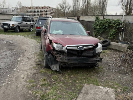 Красный Субару Форестер, объемом двигателя 2.46 л и пробегом 223 тыс. км за 7500 $, фото 1 на Automoto.ua