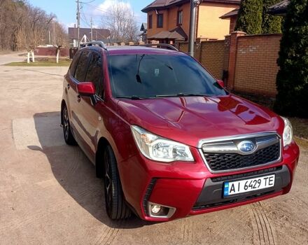 Красный Субару Форестер, объемом двигателя 2 л и пробегом 119 тыс. км за 14500 $, фото 1 на Automoto.ua