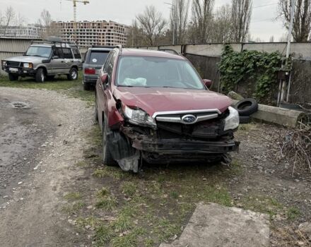 Красный Субару Форестер, объемом двигателя 2.5 л и пробегом 223 тыс. км за 7500 $, фото 1 на Automoto.ua