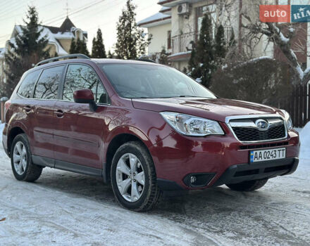Красный Субару Форестер, объемом двигателя 2.5 л и пробегом 222 тыс. км за 11700 $, фото 1 на Automoto.ua