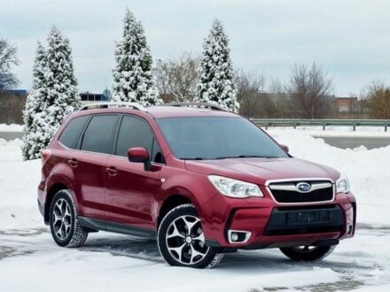 Красный Субару Форестер, объемом двигателя 2.5 л и пробегом 119 тыс. км за 14500 $, фото 1 на Automoto.ua