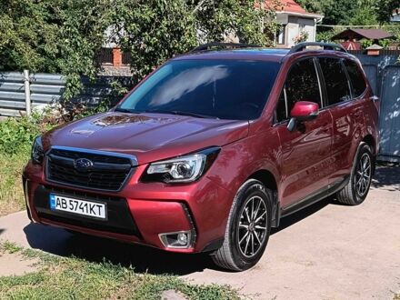 Красный Субару Форестер, объемом двигателя 2 л и пробегом 150 тыс. км за 15500 $, фото 1 на Automoto.ua