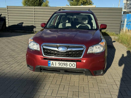 Красный Субару Форестер, объемом двигателя 2.5 л и пробегом 121 тыс. км за 11800 $, фото 1 на Automoto.ua