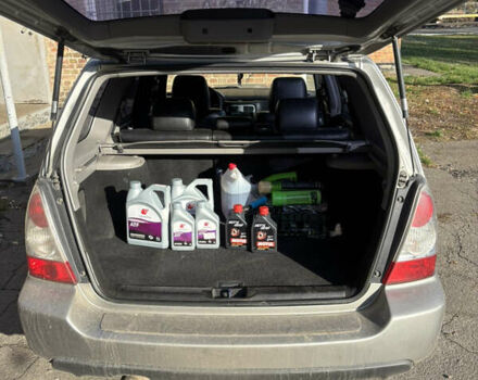 Серый Субару Форестер, объемом двигателя 2.46 л и пробегом 240 тыс. км за 7200 $, фото 5 на Automoto.ua