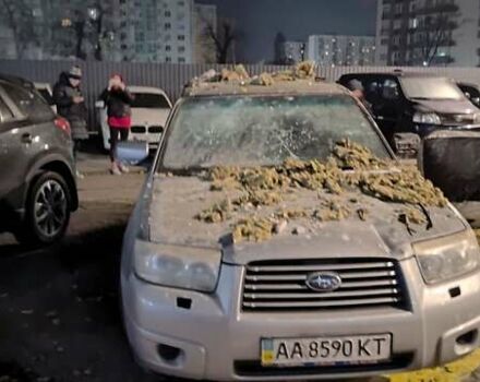 Серый Субару Форестер, объемом двигателя 2 л и пробегом 155 тыс. км за 2500 $, фото 2 на Automoto.ua