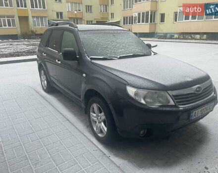 Серый Субару Форестер, объемом двигателя 2.46 л и пробегом 195 тыс. км за 7500 $, фото 6 на Automoto.ua