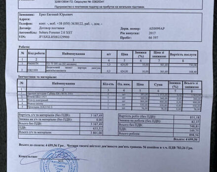 Серый Субару Форестер, объемом двигателя 2 л и пробегом 80 тыс. км за 25000 $, фото 75 на Automoto.ua