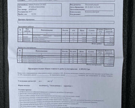 Серый Субару Форестер, объемом двигателя 2 л и пробегом 80 тыс. км за 25000 $, фото 74 на Automoto.ua