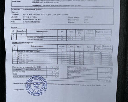 Серый Субару Форестер, объемом двигателя 2 л и пробегом 80 тыс. км за 25000 $, фото 78 на Automoto.ua
