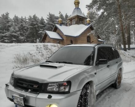 Серый Субару Форестер, объемом двигателя 2 л и пробегом 154 тыс. км за 7300 $, фото 1 на Automoto.ua