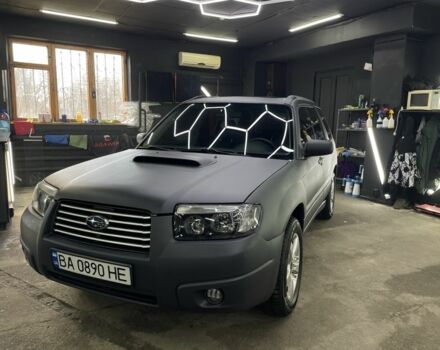 Серый Субару Форестер, объемом двигателя 2.5 л и пробегом 290 тыс. км за 5800 $, фото 1 на Automoto.ua