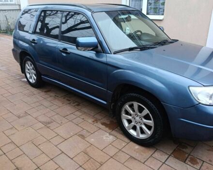 Синий Субару Форестер, объемом двигателя 2 л и пробегом 237 тыс. км за 5200 $, фото 1 на Automoto.ua