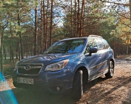 Синий Субару Форестер, объемом двигателя 2.5 л и пробегом 210 тыс. км за 12400 $, фото 2 на Automoto.ua