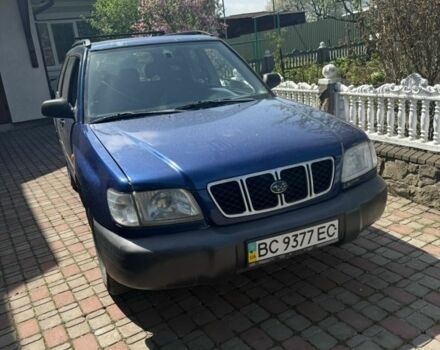 Синий Субару Форестер, объемом двигателя 2 л и пробегом 300 тыс. км за 3200 $, фото 1 на Automoto.ua