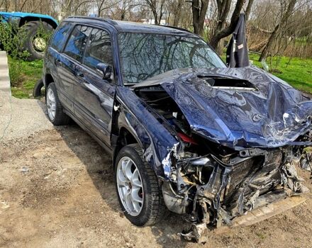 Синий Субару Форестер, объемом двигателя 2 л и пробегом 276 тыс. км за 2700 $, фото 1 на Automoto.ua
