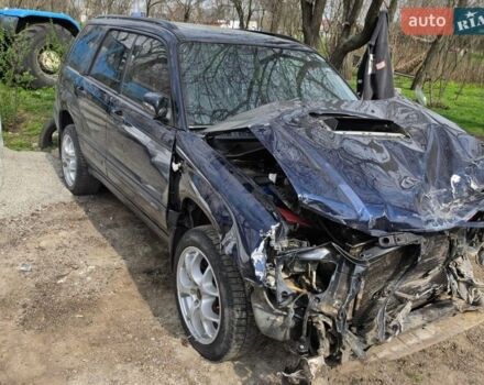 Синий Субару Форестер, объемом двигателя 2 л и пробегом 276 тыс. км за 2700 $, фото 1 на Automoto.ua