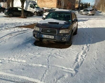 Синій Субару Forester, об'ємом двигуна 2 л та пробігом 320 тис. км за 4500 $, фото 1 на Automoto.ua