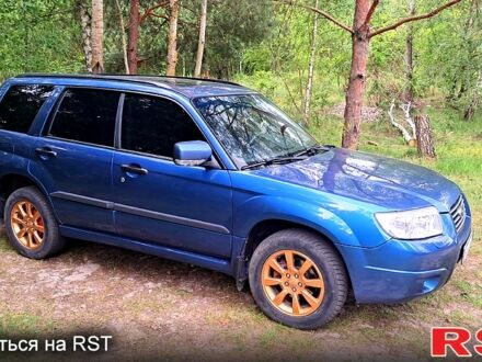 Синій Субару Forester, об'ємом двигуна 2 л та пробігом 223 тис. км за 6000 $, фото 1 на Automoto.ua