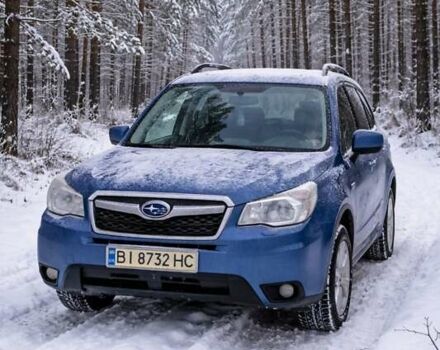 Синий Субару Форестер, объемом двигателя 2.5 л и пробегом 205 тыс. км за 12200 $, фото 1 на Automoto.ua