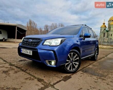 Синий Субару Форестер, объемом двигателя 2 л и пробегом 71 тыс. км за 16500 $, фото 1 на Automoto.ua