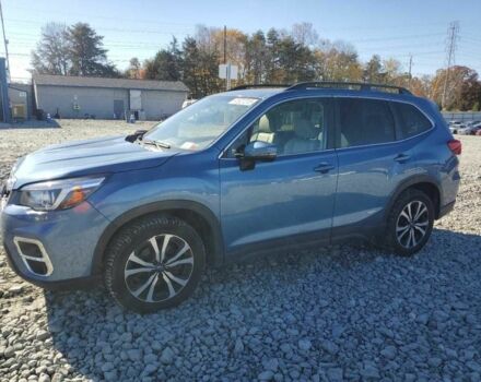 Синий Субару Форестер, объемом двигателя 2.5 л и пробегом 54 тыс. км за 4000 $, фото 1 на Automoto.ua