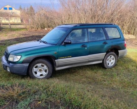 Зелений Субару Forester, об'ємом двигуна 2 л та пробігом 350 тис. км за 1736 $, фото 1 на Automoto.ua