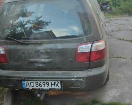 Зеленый Субару Форестер, объемом двигателя 1.99 л и пробегом 230 тыс. км за 3500 $, фото 1 на Automoto.ua