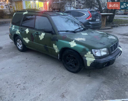 Зеленый Субару Форестер, объемом двигателя 2.5 л и пробегом 250 тыс. км за 4000 $, фото 2 на Automoto.ua