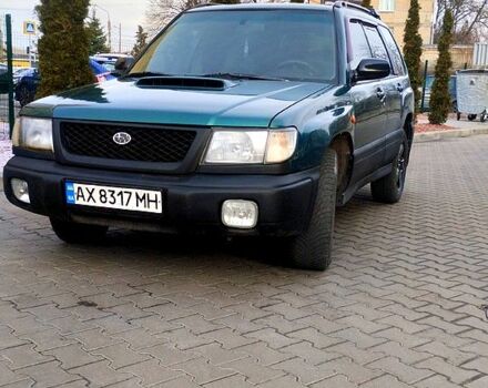 Зелений Субару Forester, об'ємом двигуна 2 л та пробігом 340 тис. км за 4000 $, фото 1 на Automoto.ua