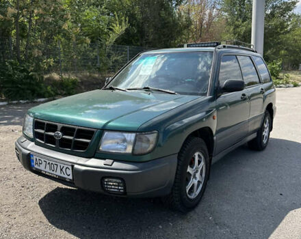 Зелений Субару Forester, об'ємом двигуна 2 л та пробігом 427 тис. км за 4200 $, фото 1 на Automoto.ua