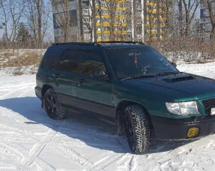 Зелений Субару Forester, об'ємом двигуна 2 л та пробігом 350 тис. км за 4300 $, фото 1 на Automoto.ua