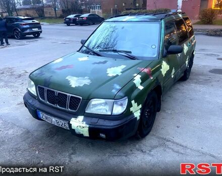 Зеленый Субару Форестер, объемом двигателя 2.5 л и пробегом 150 тыс. км за 2600 $, фото 1 на Automoto.ua