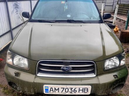 Зеленый Субару Форестер, объемом двигателя 2 л и пробегом 360 тыс. км за 4000 $, фото 1 на Automoto.ua