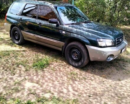 Зеленый Субару Форестер, объемом двигателя 2 л и пробегом 224 тыс. км за 3700 $, фото 1 на Automoto.ua