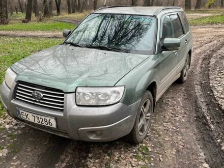 Зелений Субару Forester, об'ємом двигуна 2 л та пробігом 381 тис. км за 4000 $, фото 1 на Automoto.ua