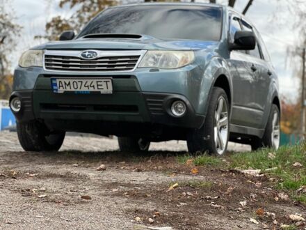 Зеленый Субару Форестер, объемом двигателя 2 л и пробегом 169 тыс. км за 8000 $, фото 1 на Automoto.ua