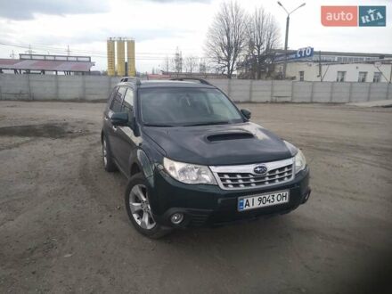 Субару Форестер 2012 в Белой Церкве на Automoto.ua Зеленый Субару Форестер, объемом двигателя 2 л и пробегом 260 тыс. км за 10000 $, фото 1 на Automoto.ua